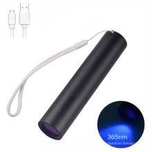 Rechargeable Black Light 3 Watt 365nm Ultraviolet Flashlight